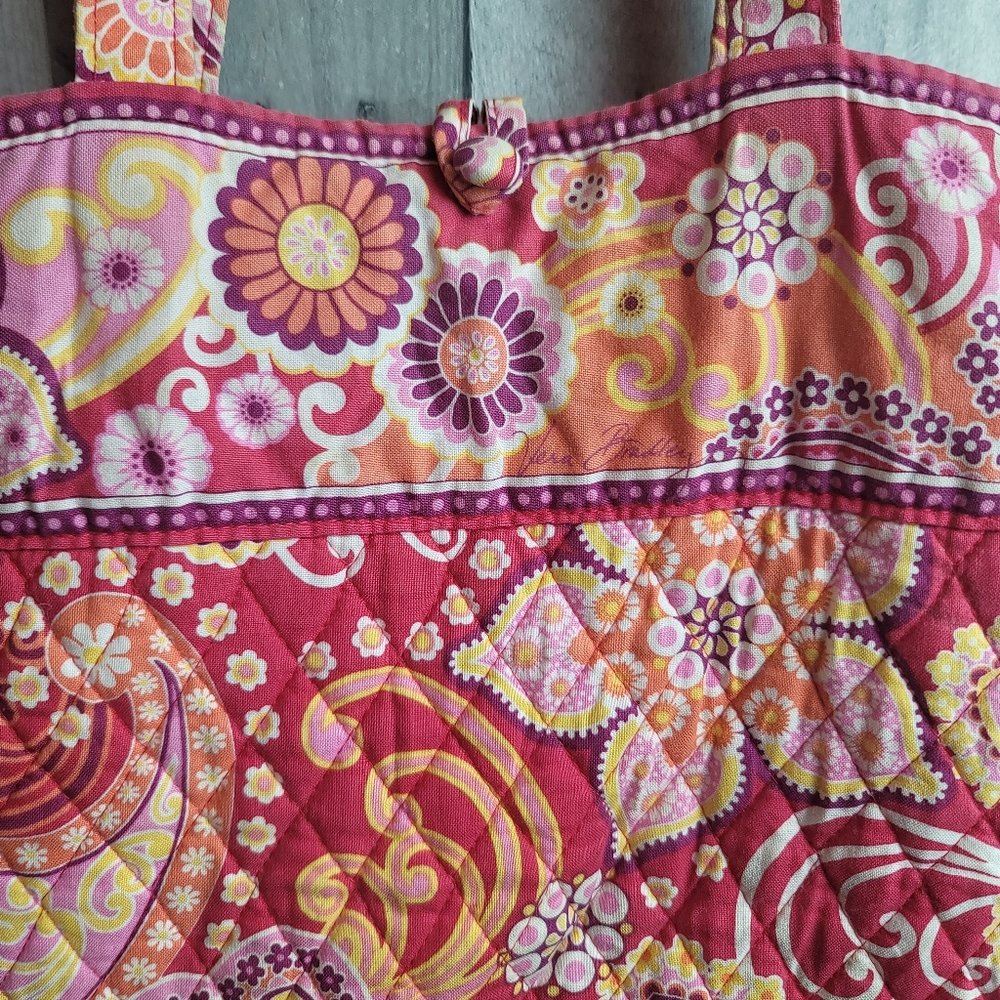 Vera Bradley Raspberry Fizz Tote - image 2